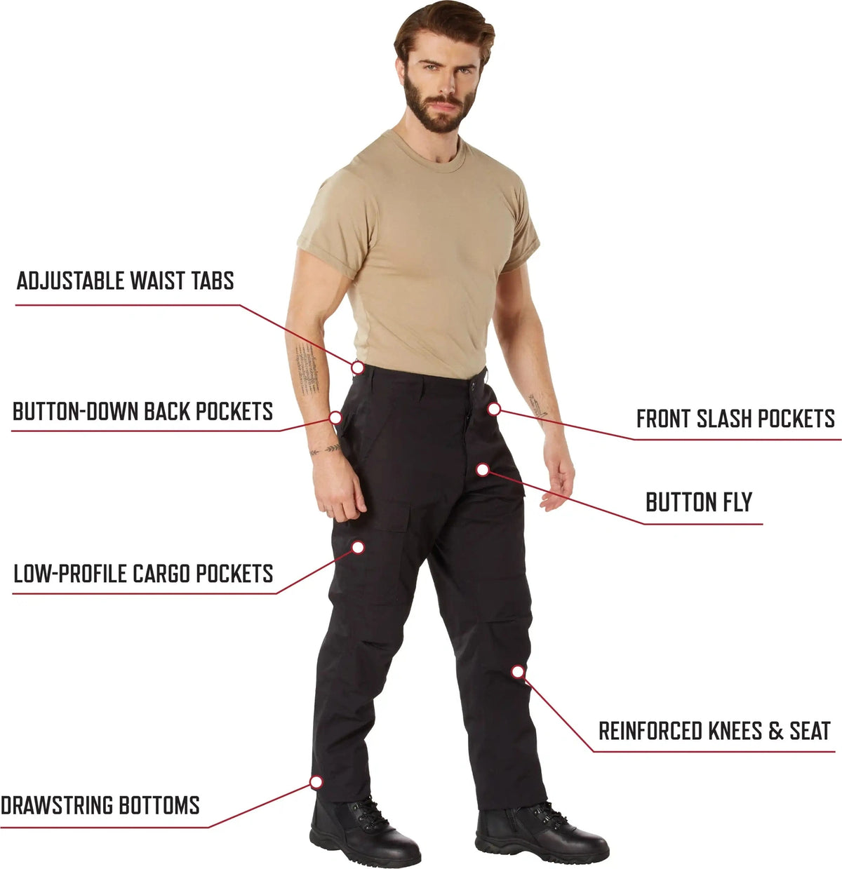 Rothco Swat Cloth Bdu Pants