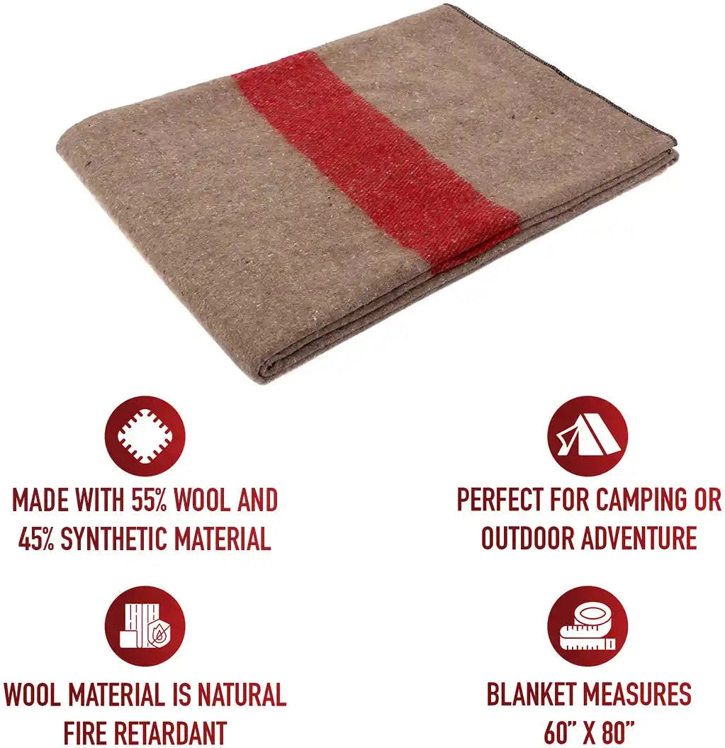 Rothco Swiss Style Wool Blanket