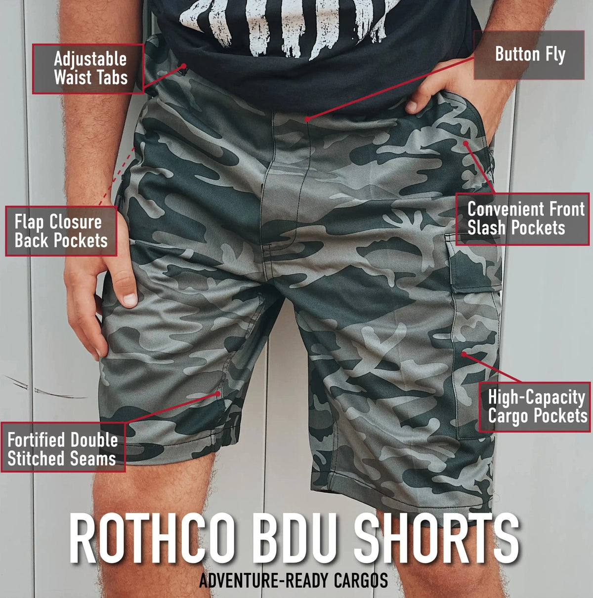 Rothco Tactical Bdu Shorts