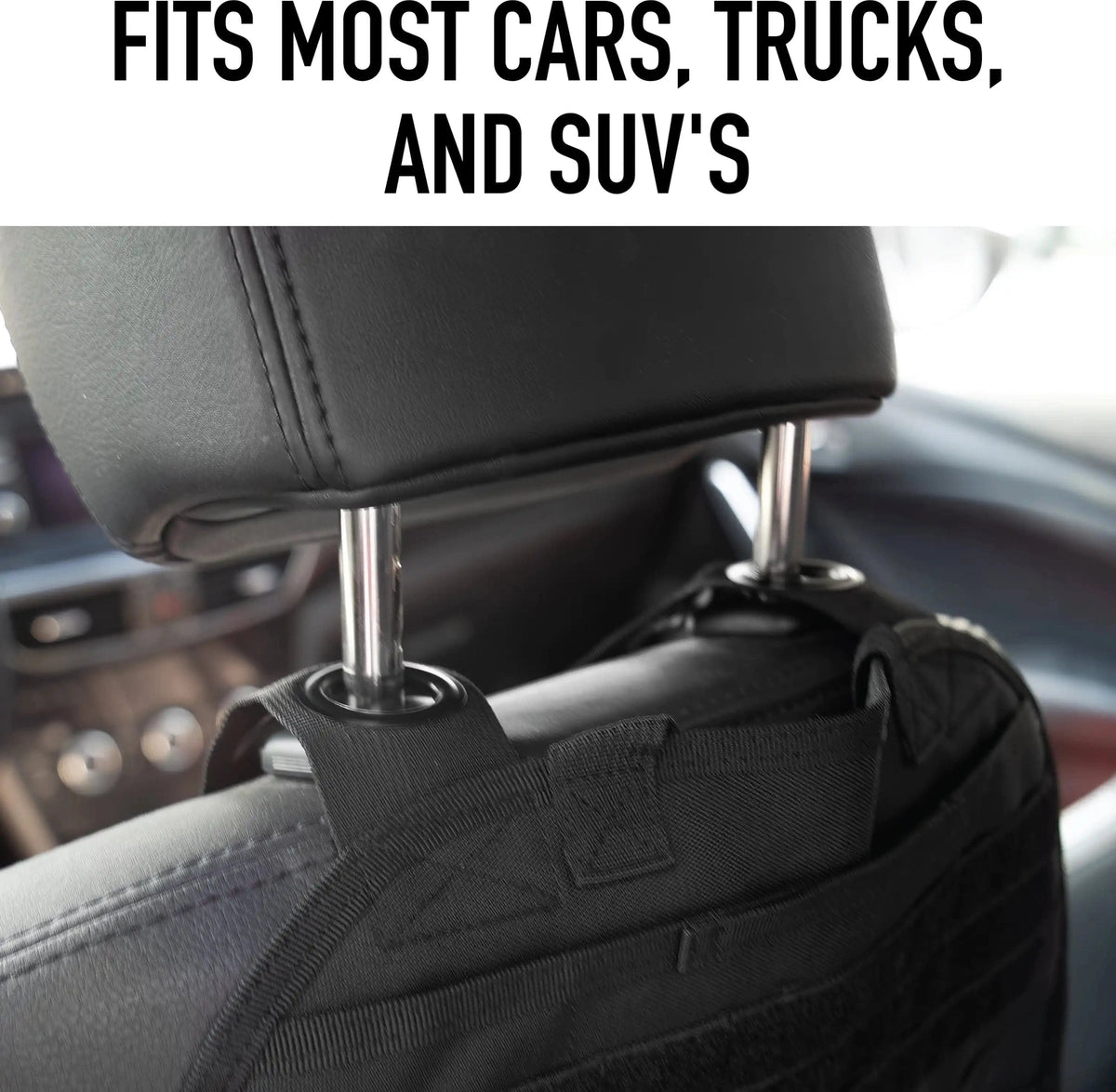 Rothco Tactical Car Seat Panel Black