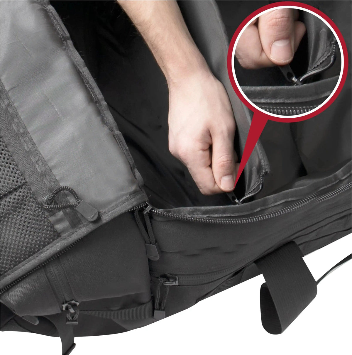 Rothco Tactical Defender Duffle Bag Black