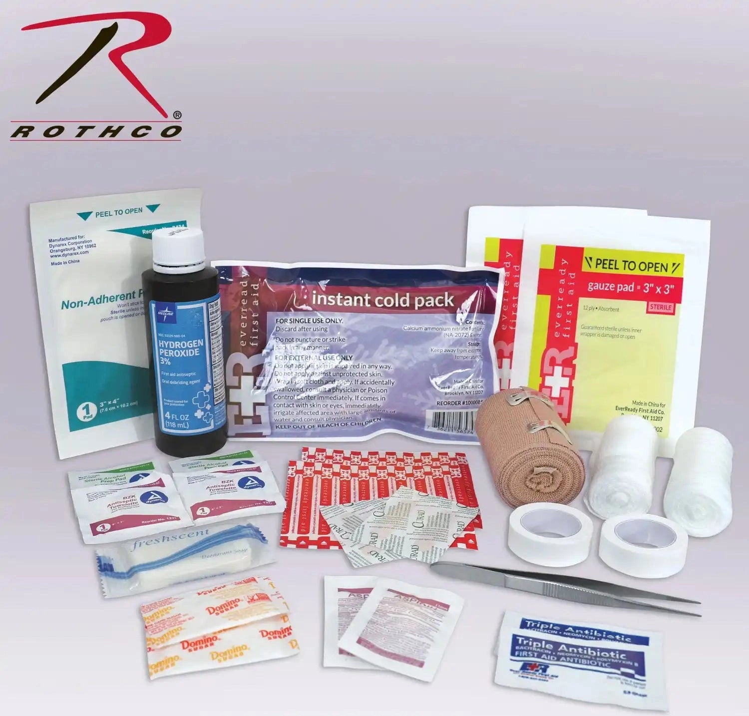 Rothco Tactical First Aid Kit Contents