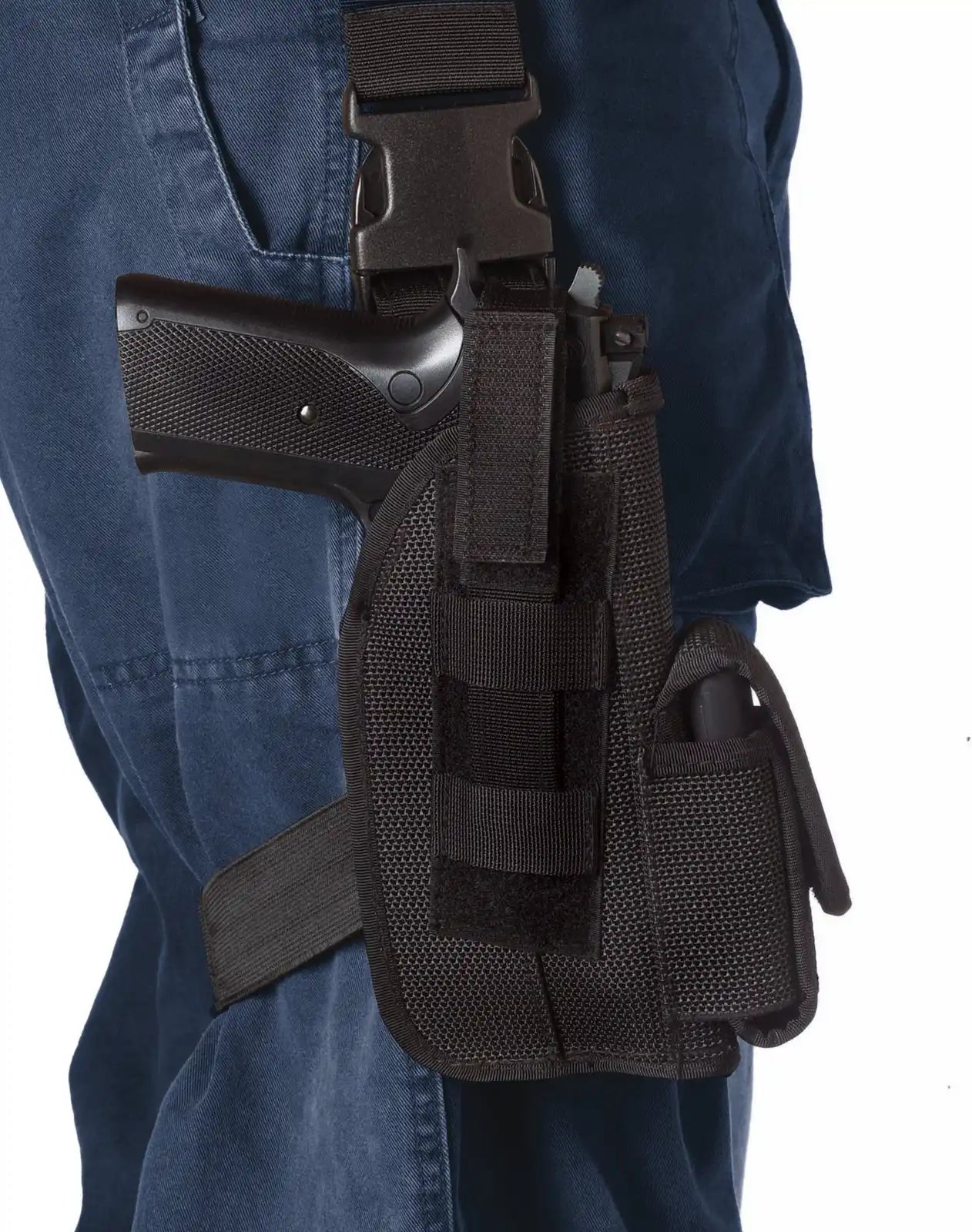 Rothco Tactical Leg Holster - Black / 4 Inches