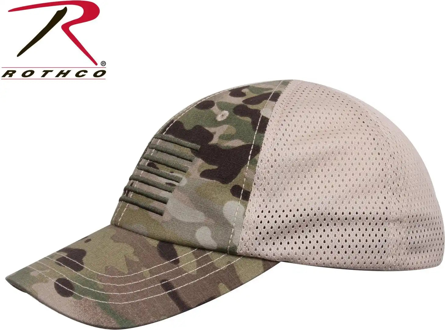 Rothco Tactical Mesh Back Cap with Embroidered us Flag