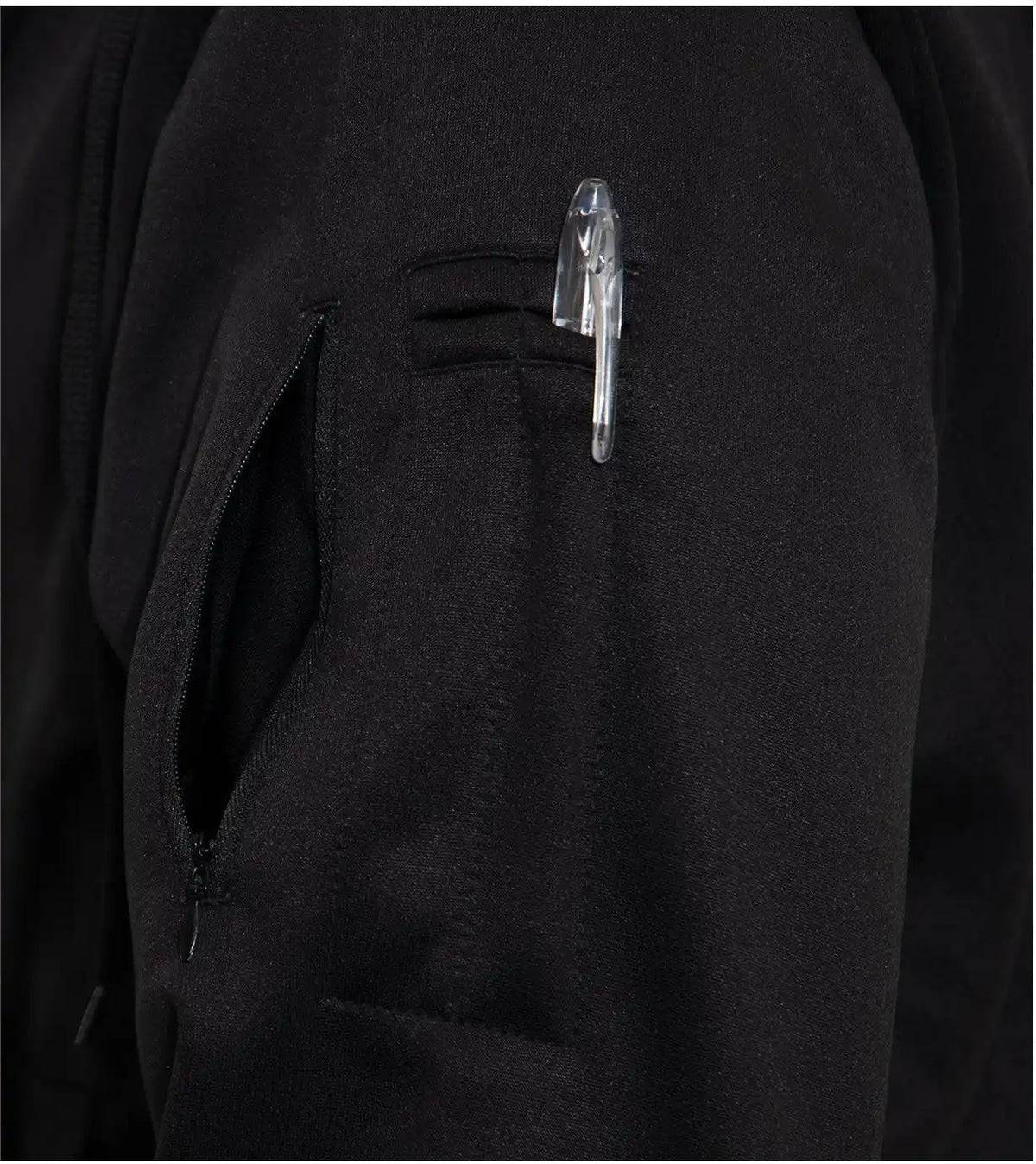 Rothco Thin Blue Line Concealed Carry Zippered Hoodie - Black