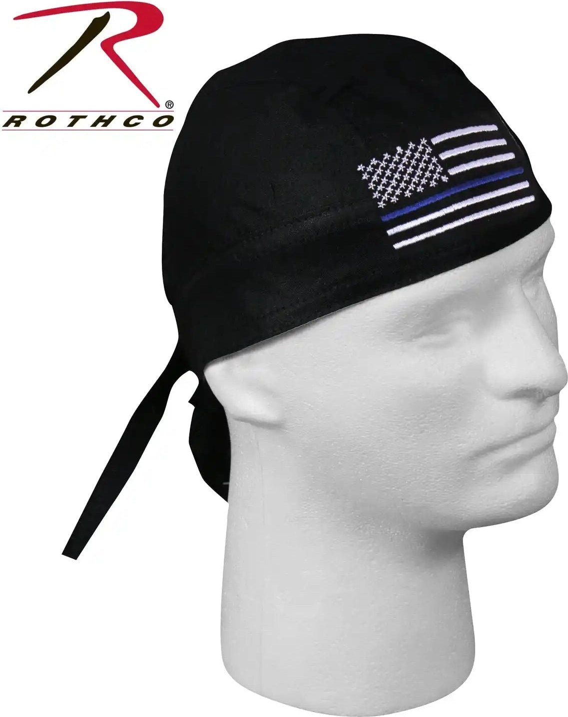 Rothco Thin Blue Line Flag Headwrap