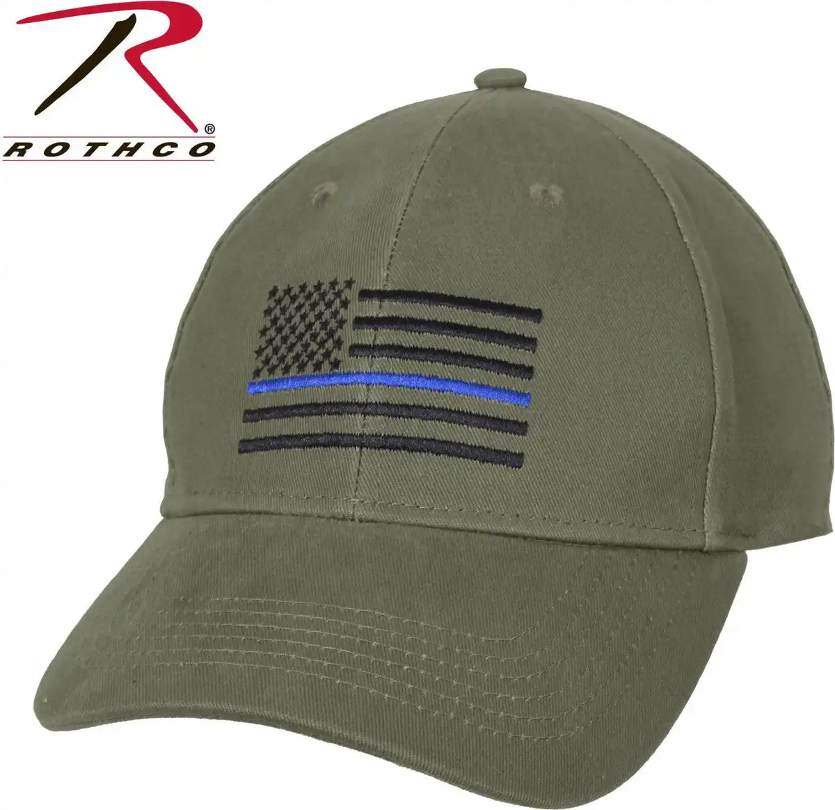 Rothco Thin Blue Line Flag Low Profile Cap