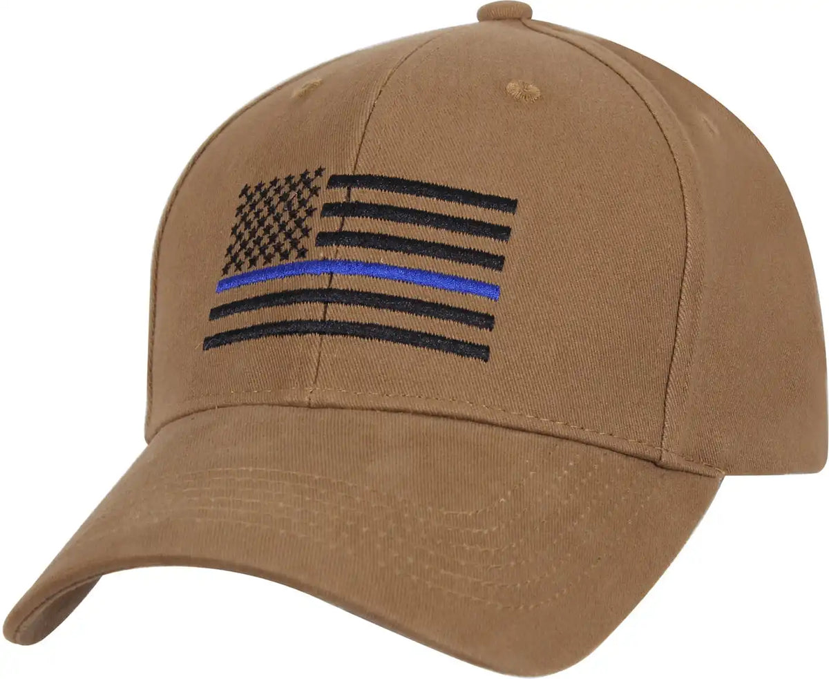 Rothco Thin Blue Line Flag Low Profile Cap