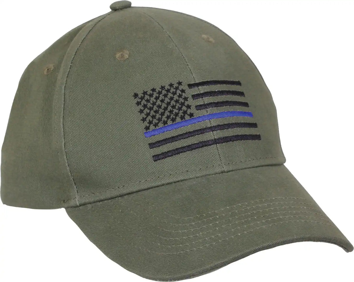 Rothco Thin Blue Line Flag Low Profile Cap