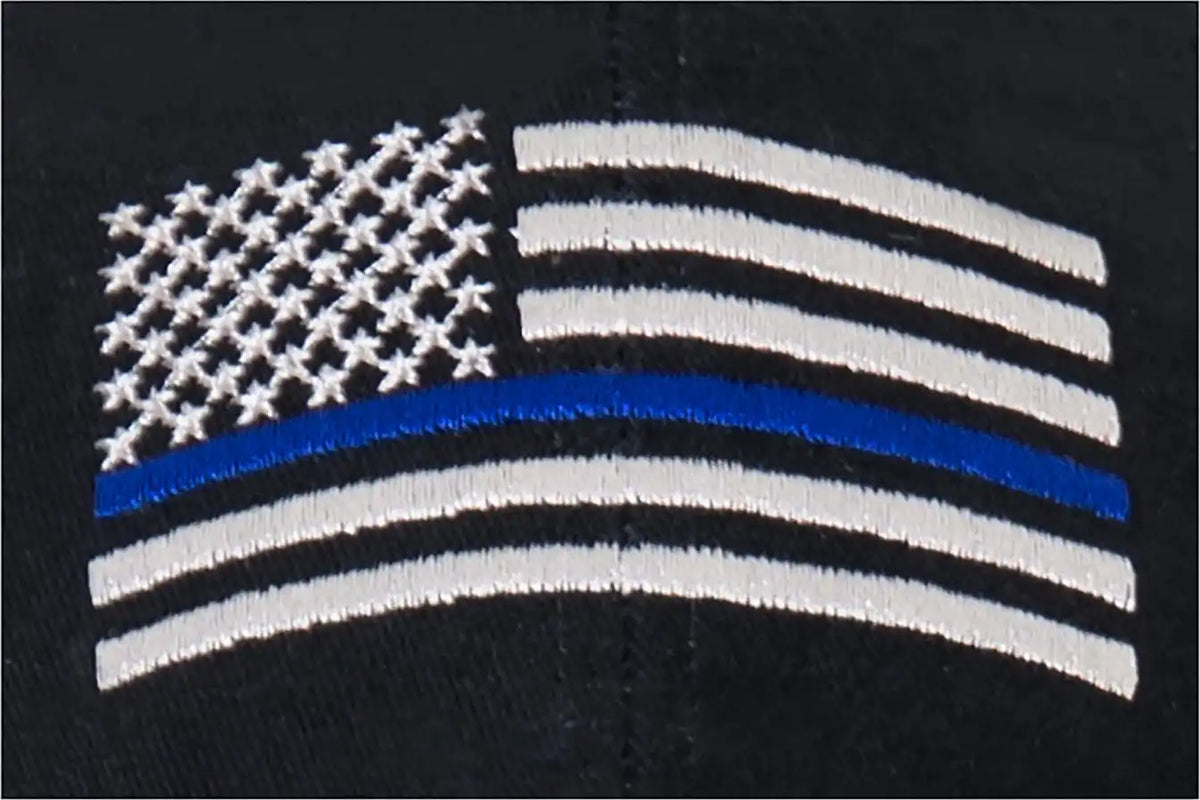 Rothco Thin Blue Line Flag Low Profile Cap