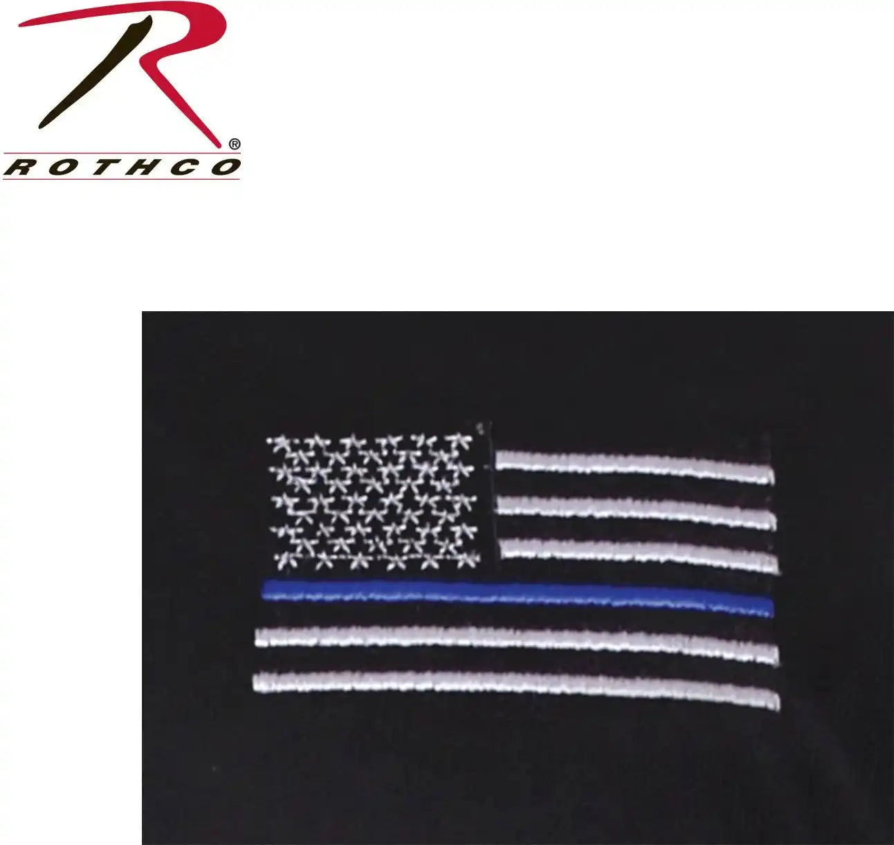 Rothco Thin Blue Line Moisture Wicking Polo