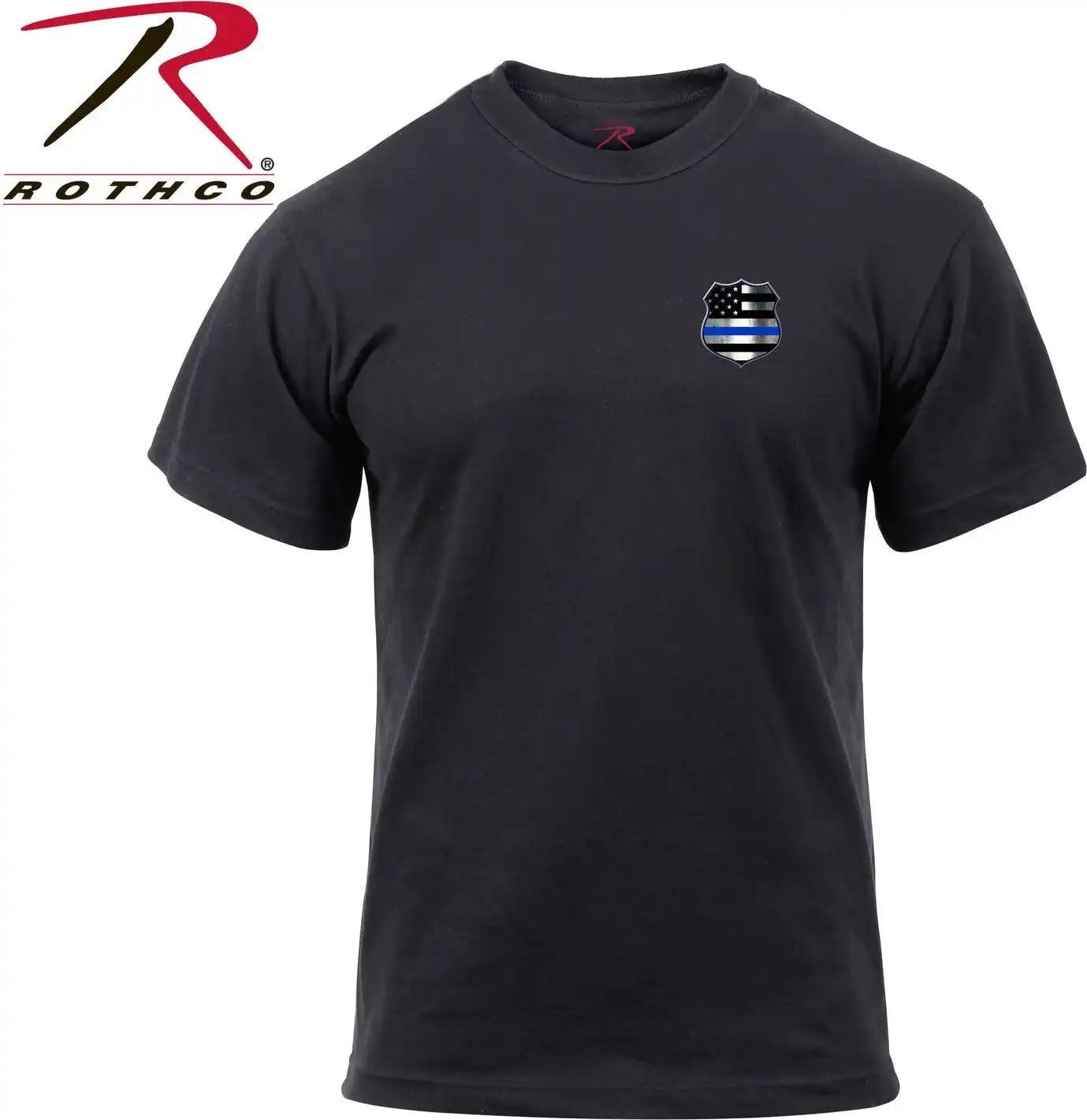 Rothco Thin Blue Line Shield t Shirt