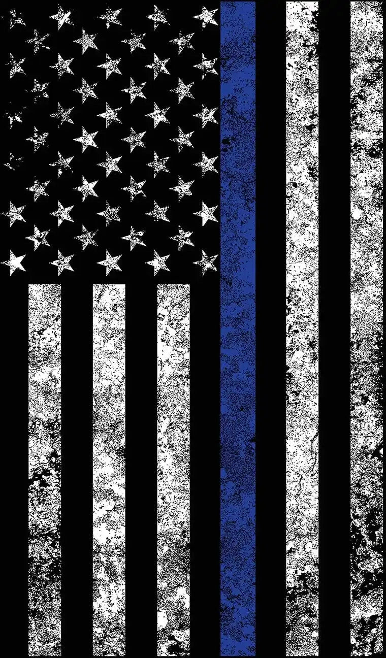 Rothco Thin Blue Line Shield t Shirt