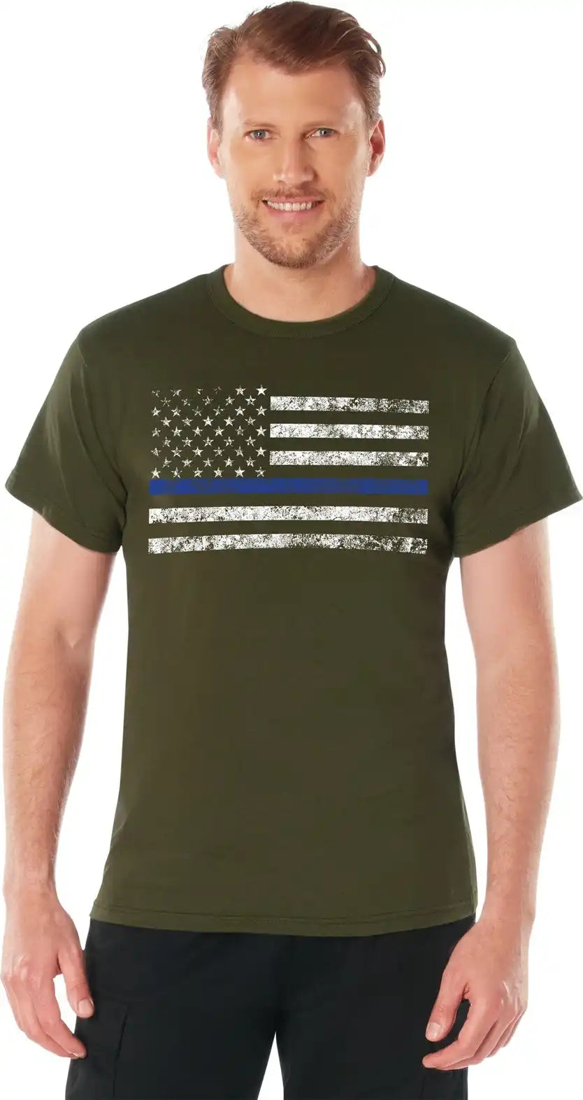 Rothco Thin Blue Line t Shirt