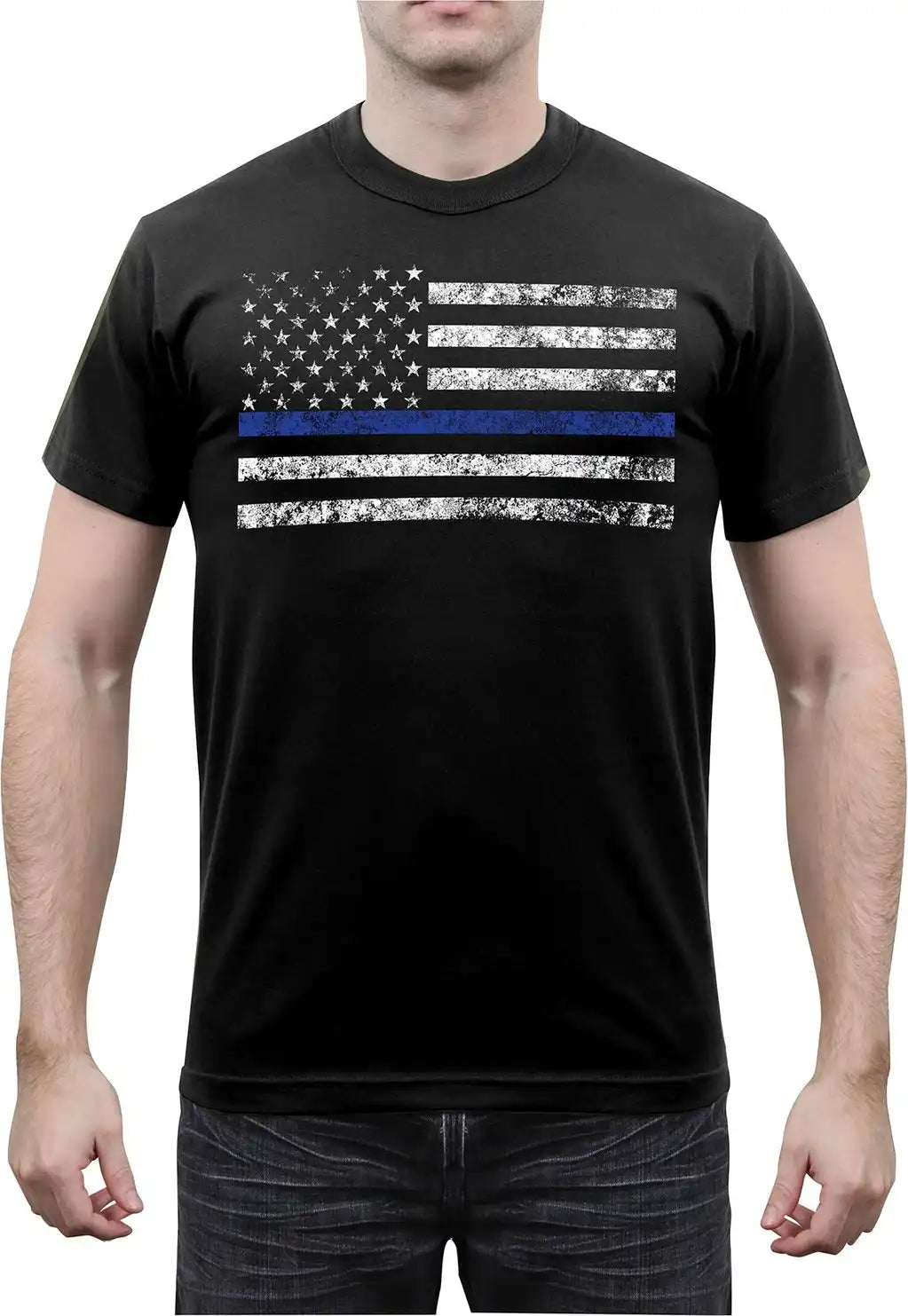 Rothco Thin Blue Line t Shirt