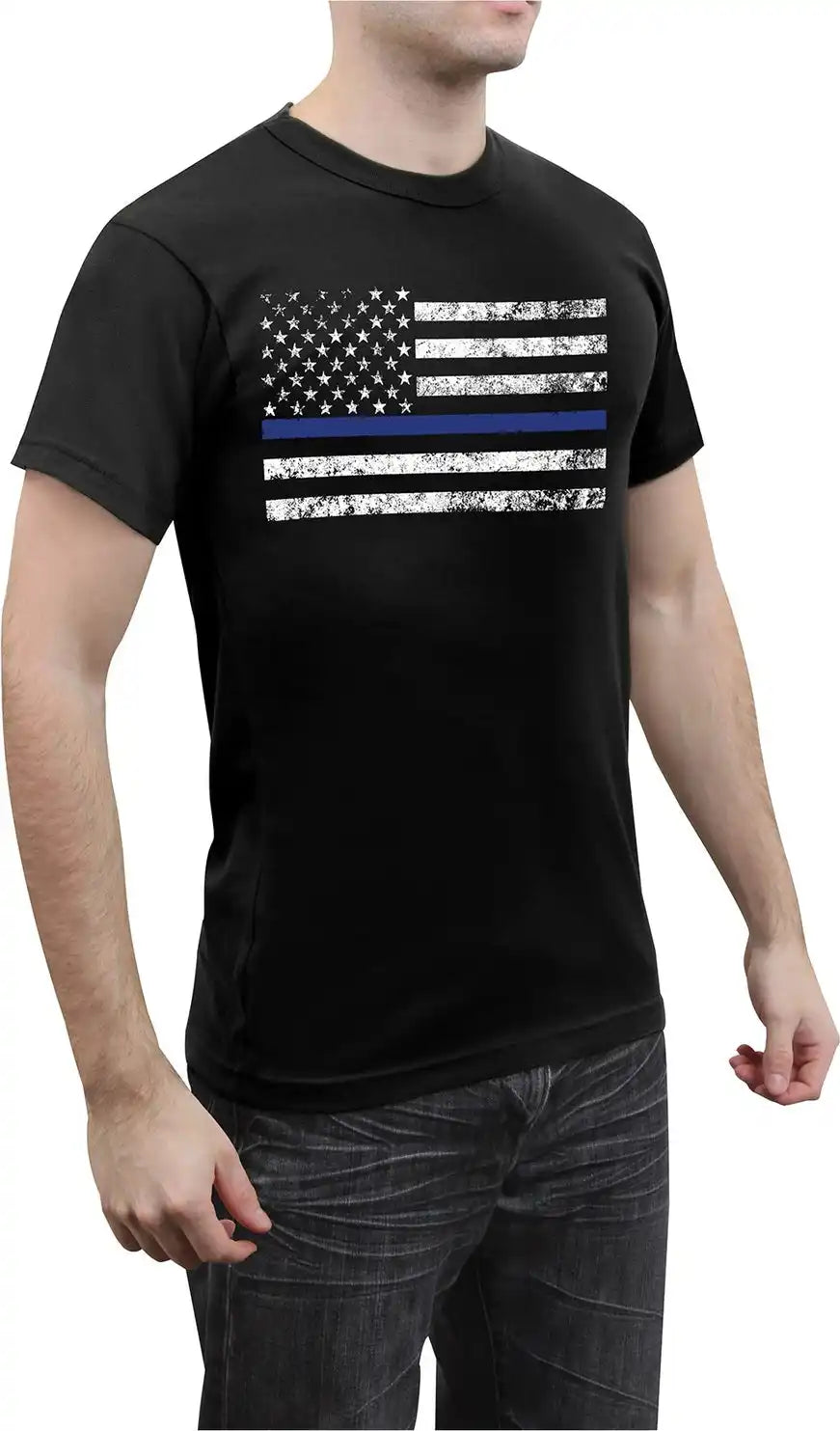 Rothco Thin Blue Line t Shirt