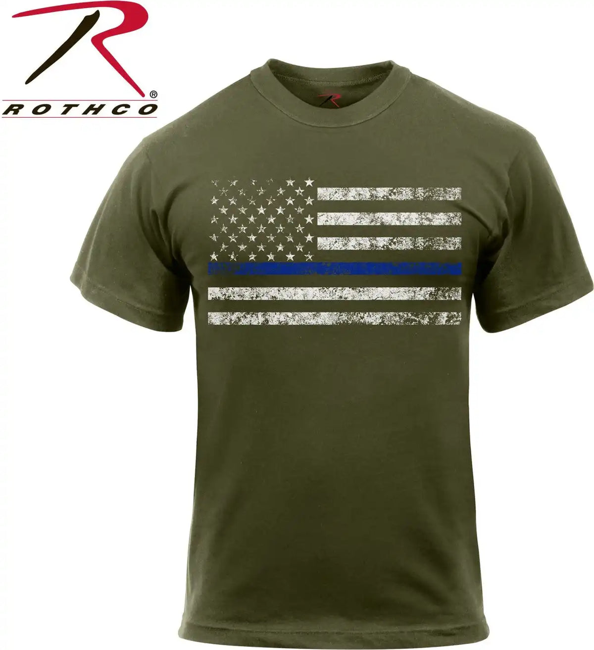 Rothco Thin Blue Line t Shirt