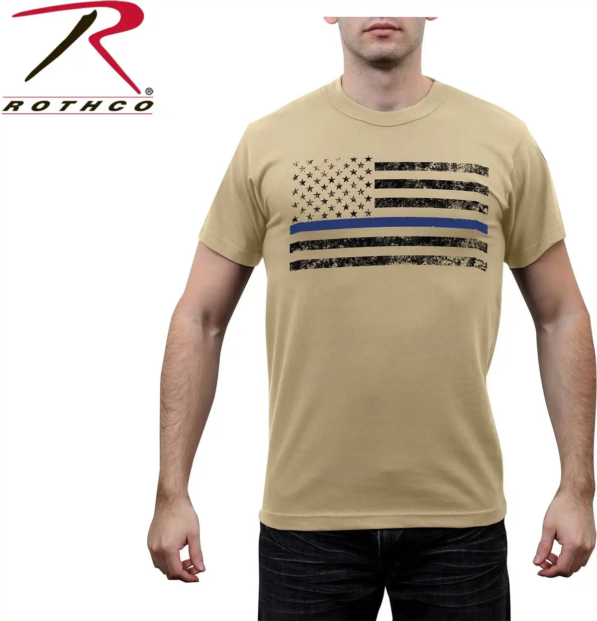 Rothco Thin Blue Line t Shirt