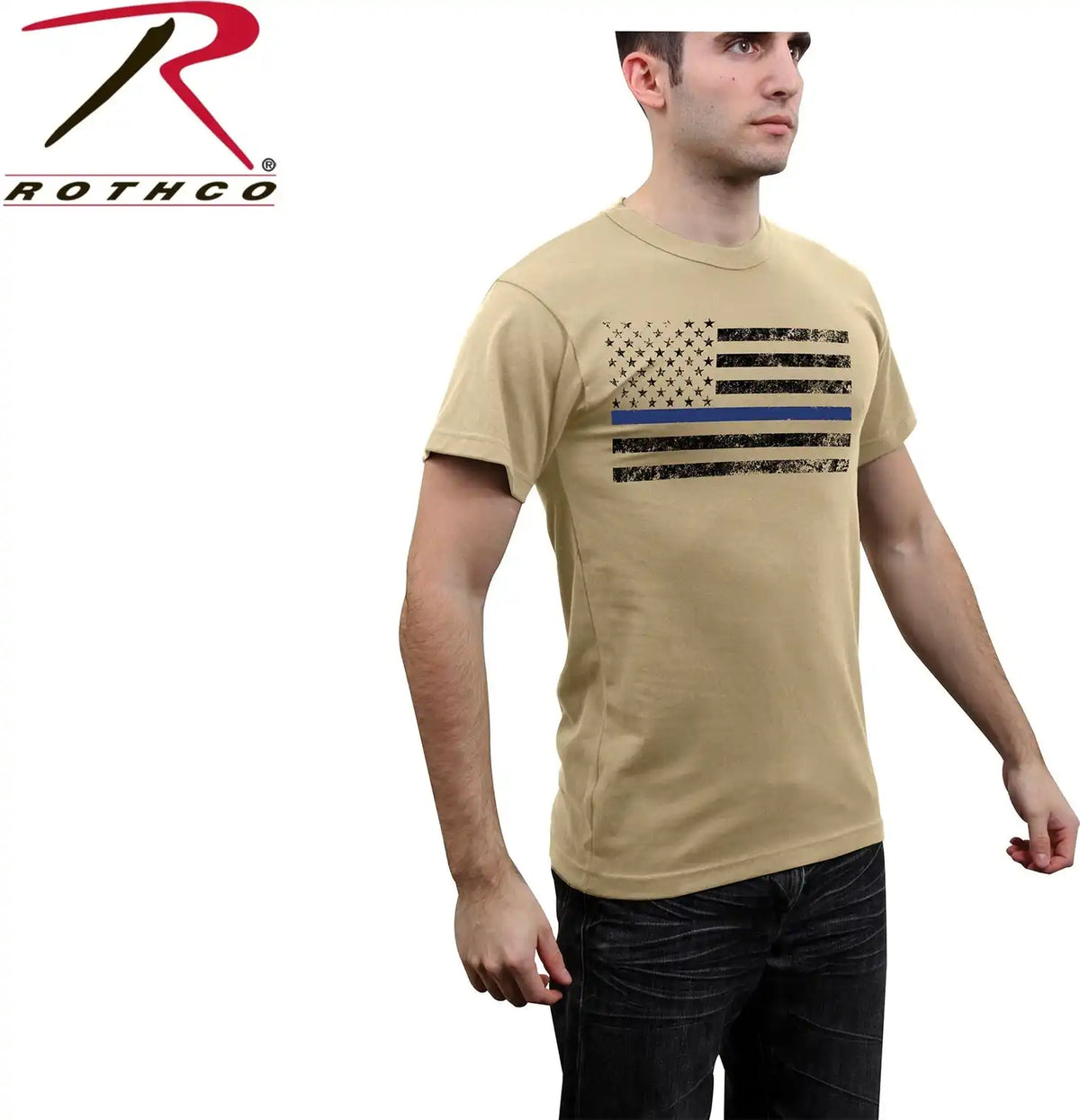 Rothco Thin Blue Line t Shirt