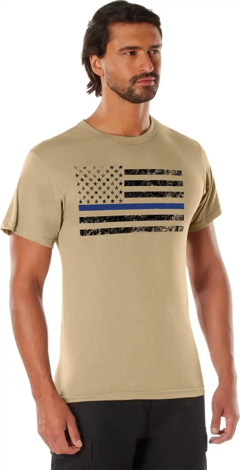 Rothco Thin Blue Line t Shirt