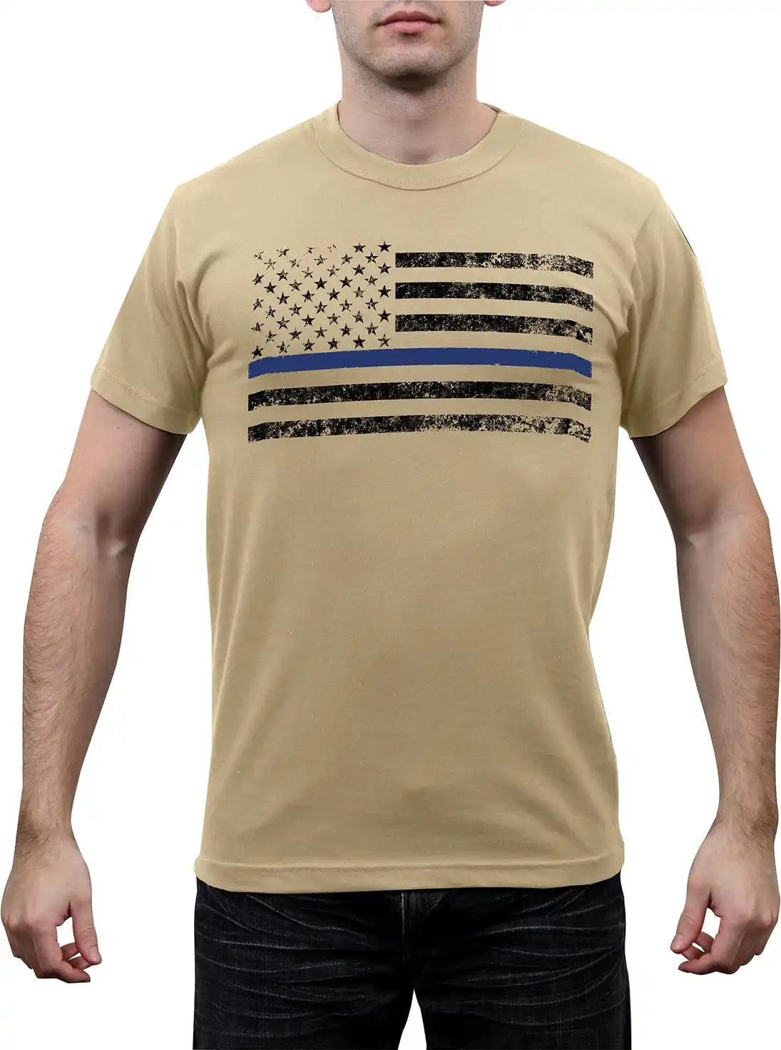 Rothco Thin Blue Line t Shirt