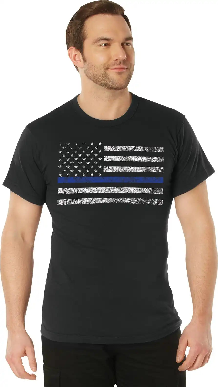 Rothco Thin Blue Line t Shirt