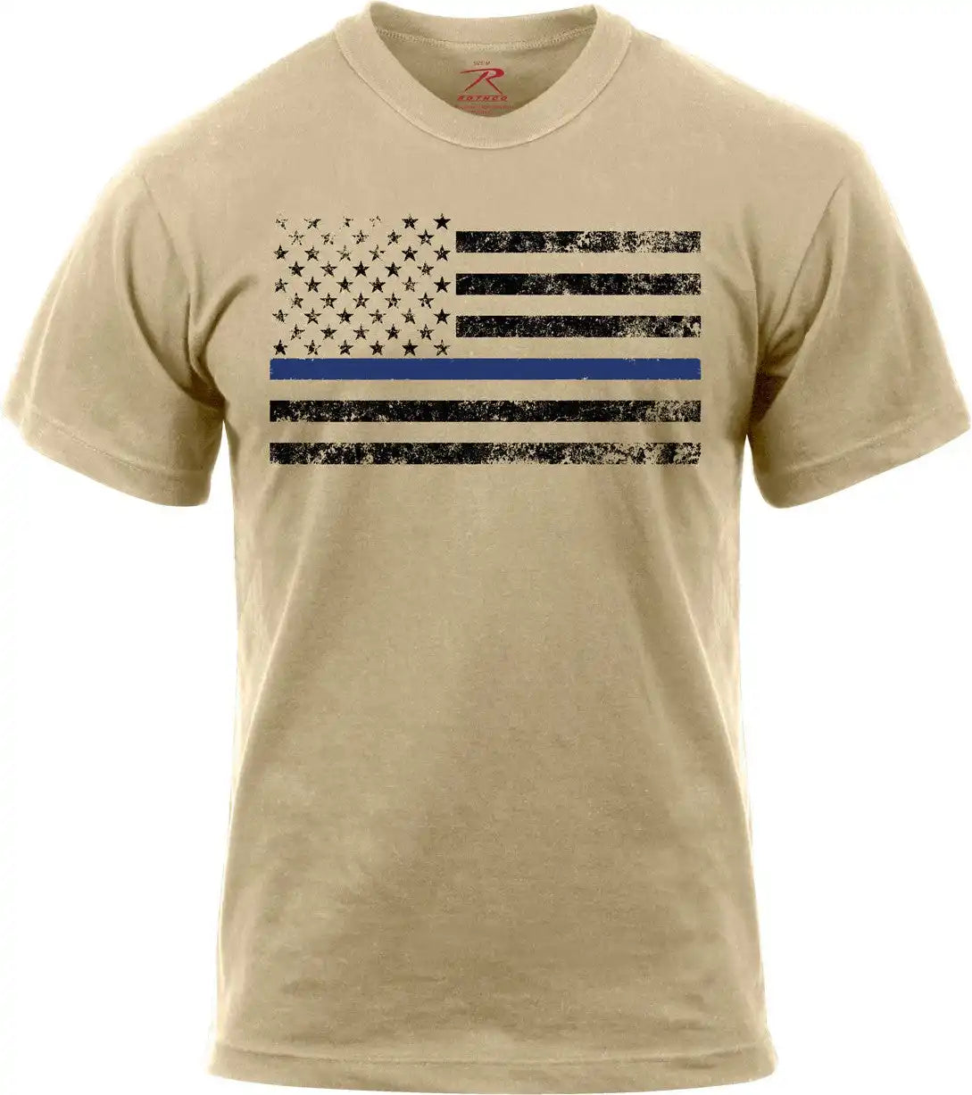 Rothco Thin Blue Line t Shirt