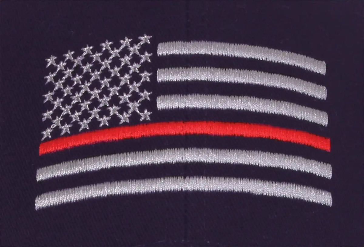 Rothco Thin Red Line Flag Low Profile Cap