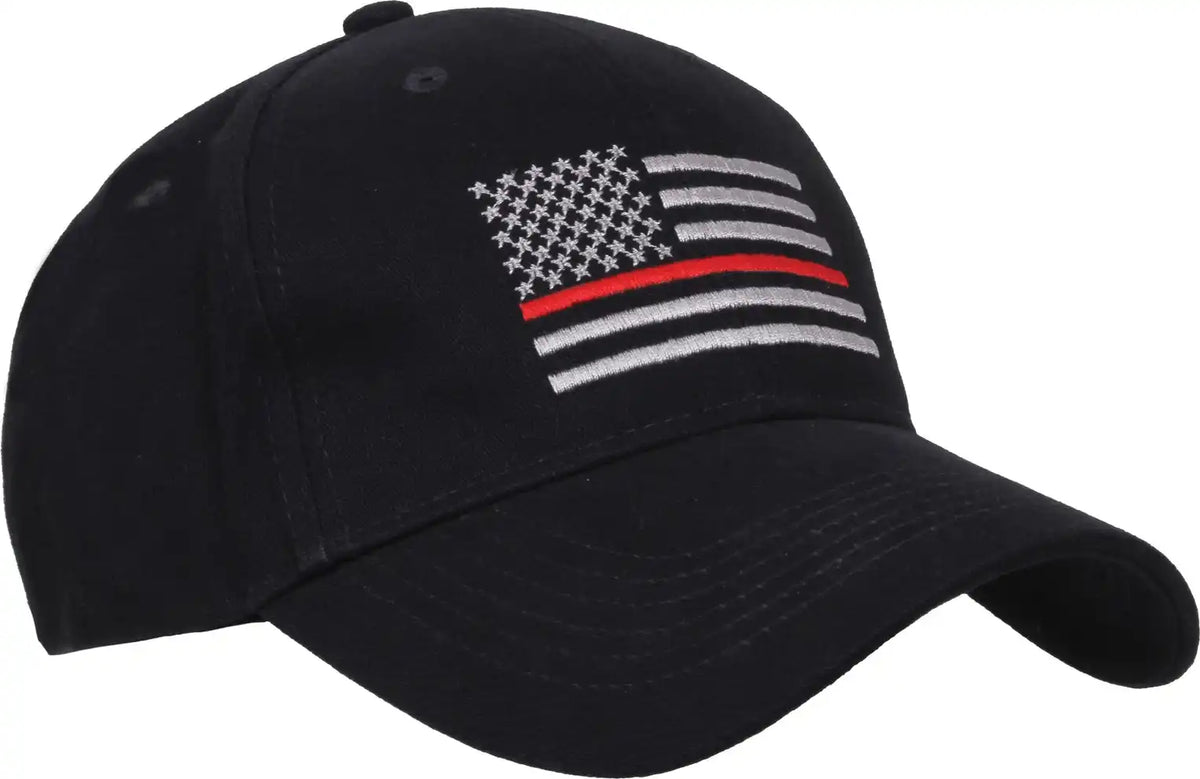 Rothco Thin Red Line Flag Low Profile Cap