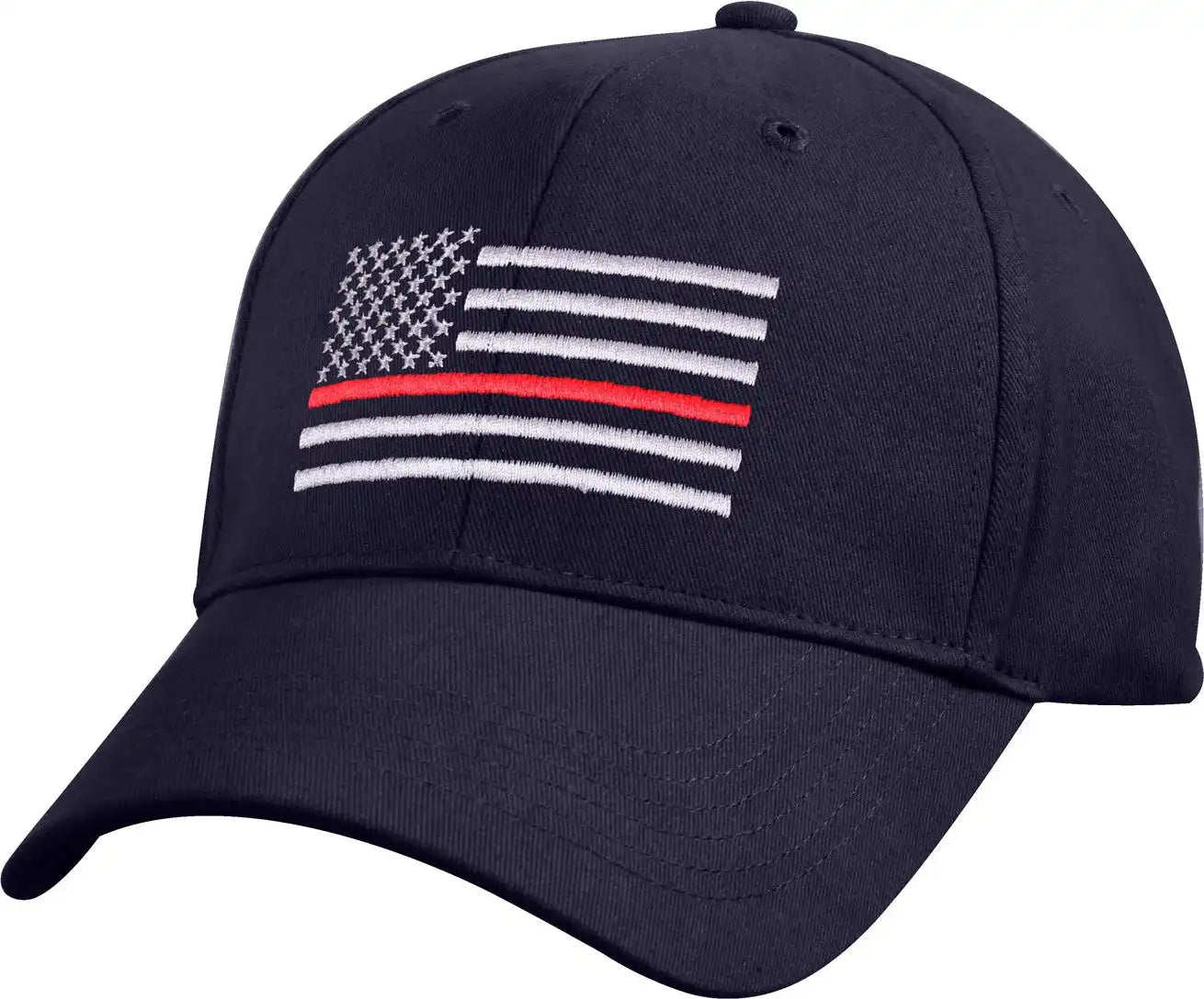 Rothco Thin Red Line Flag Low Profile Cap - Navy Blue / one Size