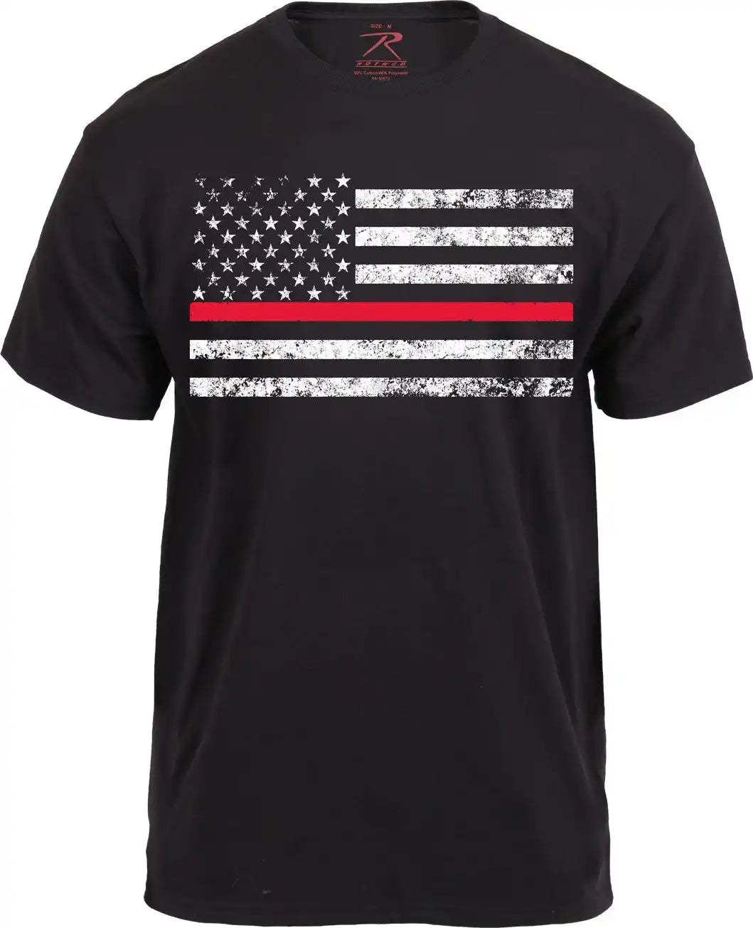 Rothco Thin Red Line Flag t Shirt