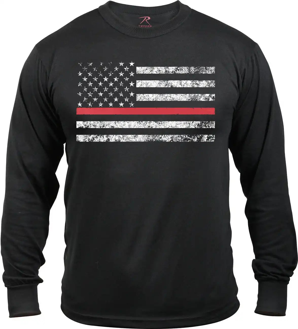 Rothco Thin Red Line Long Sleeve t Shirt