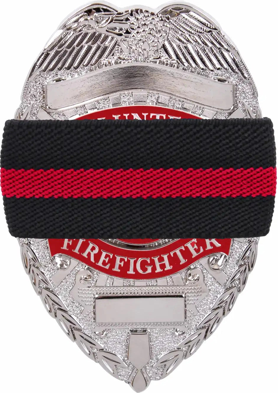 Rothco Thin Red Line Mourning Band Black