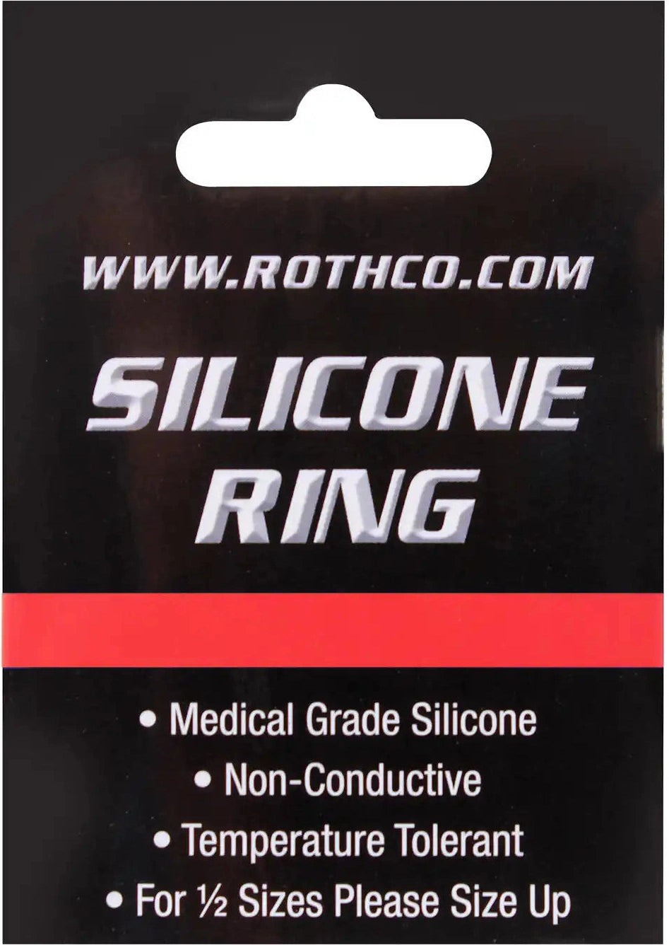 Rothco Thin Red Line Silicone Ring 12