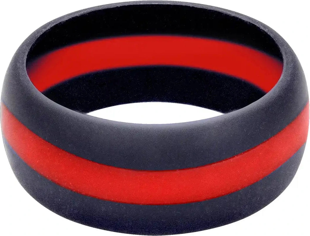 Rothco Thin Red Line Silicone Ring 12