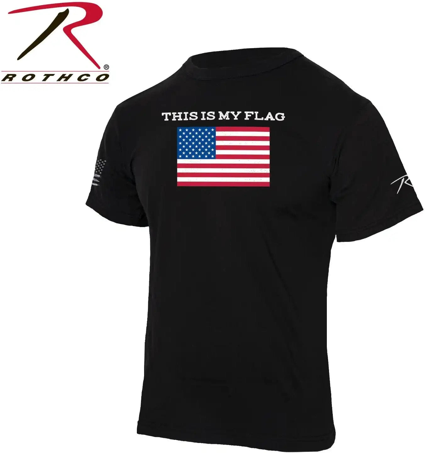 Rothco ?This is my Flag’ t Shirt Black / m