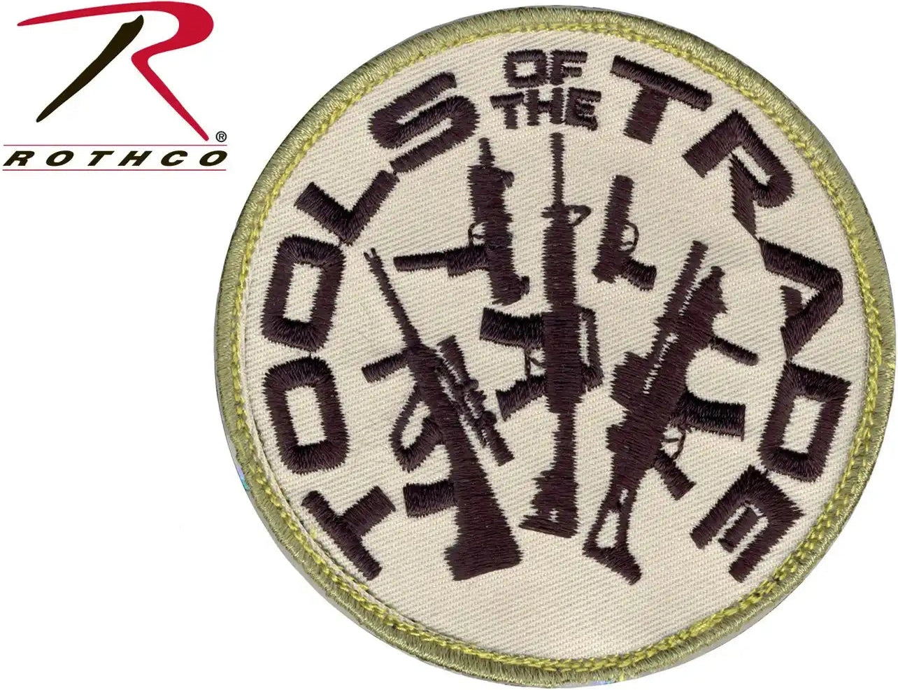 Rothco Tools of the Trade Morale Patch Black