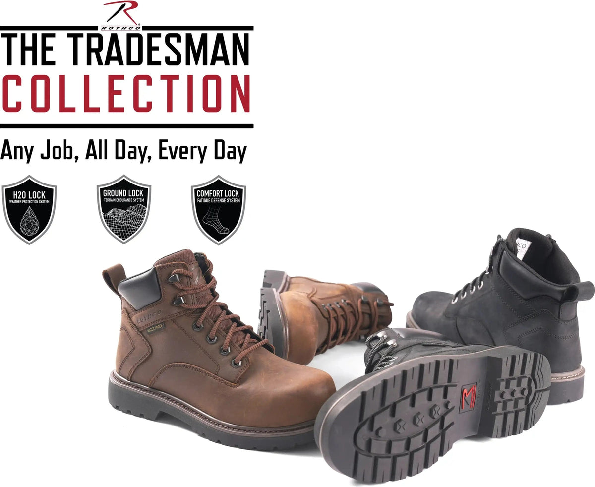 Rothco Tradesman Composite Toe 6 Inch Work Boot