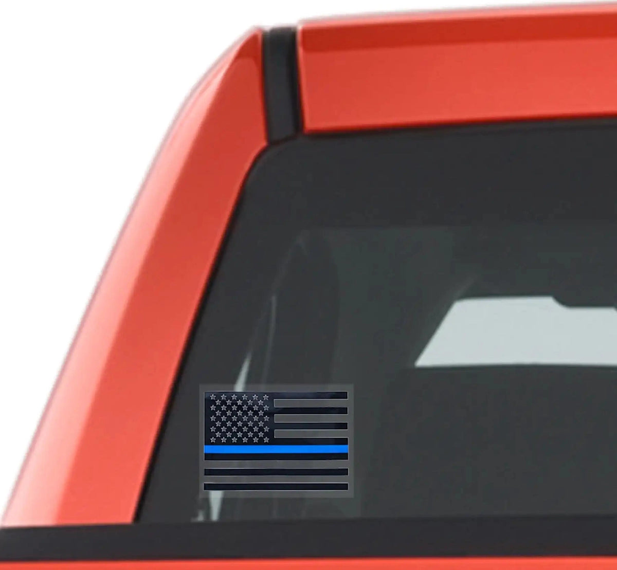Rothco Transparent Thin Blue Line Flag Decal