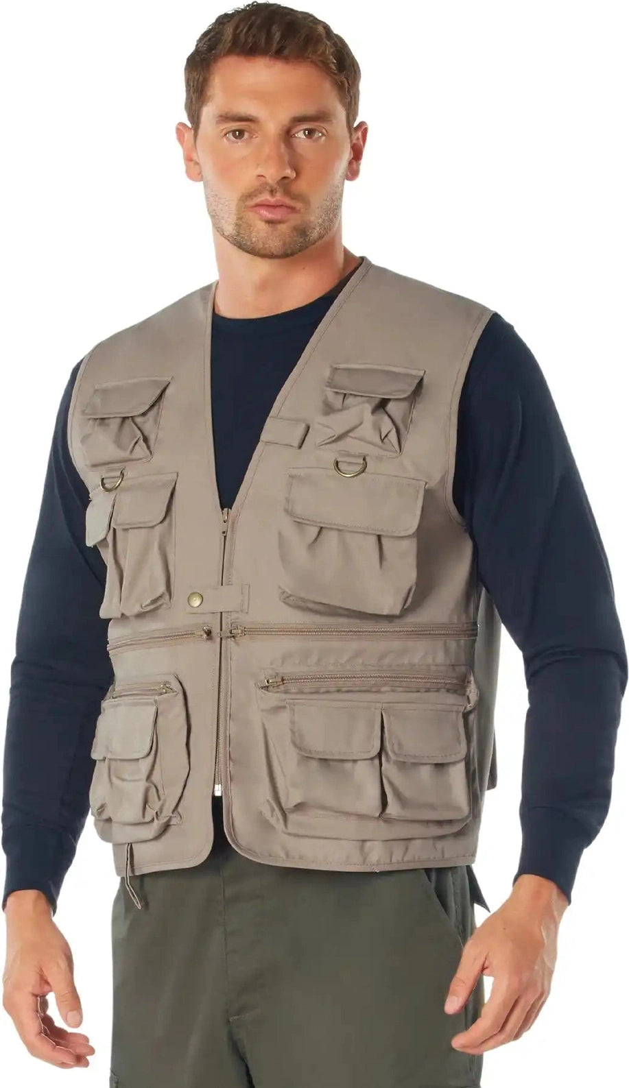Rothco Uncle Milty Travel Vest Khaki / Xs