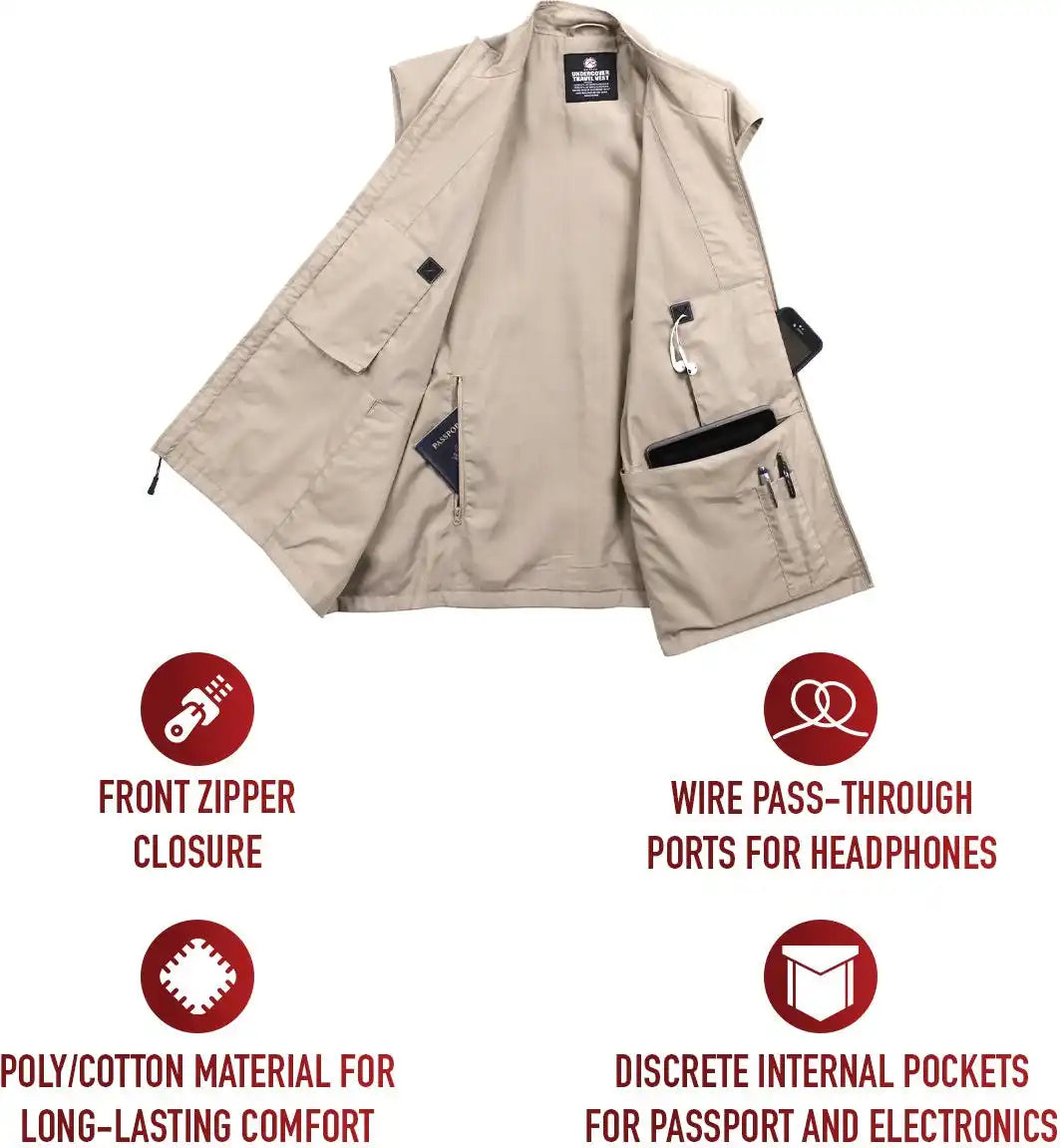 Rothco Undercover Travel Vest