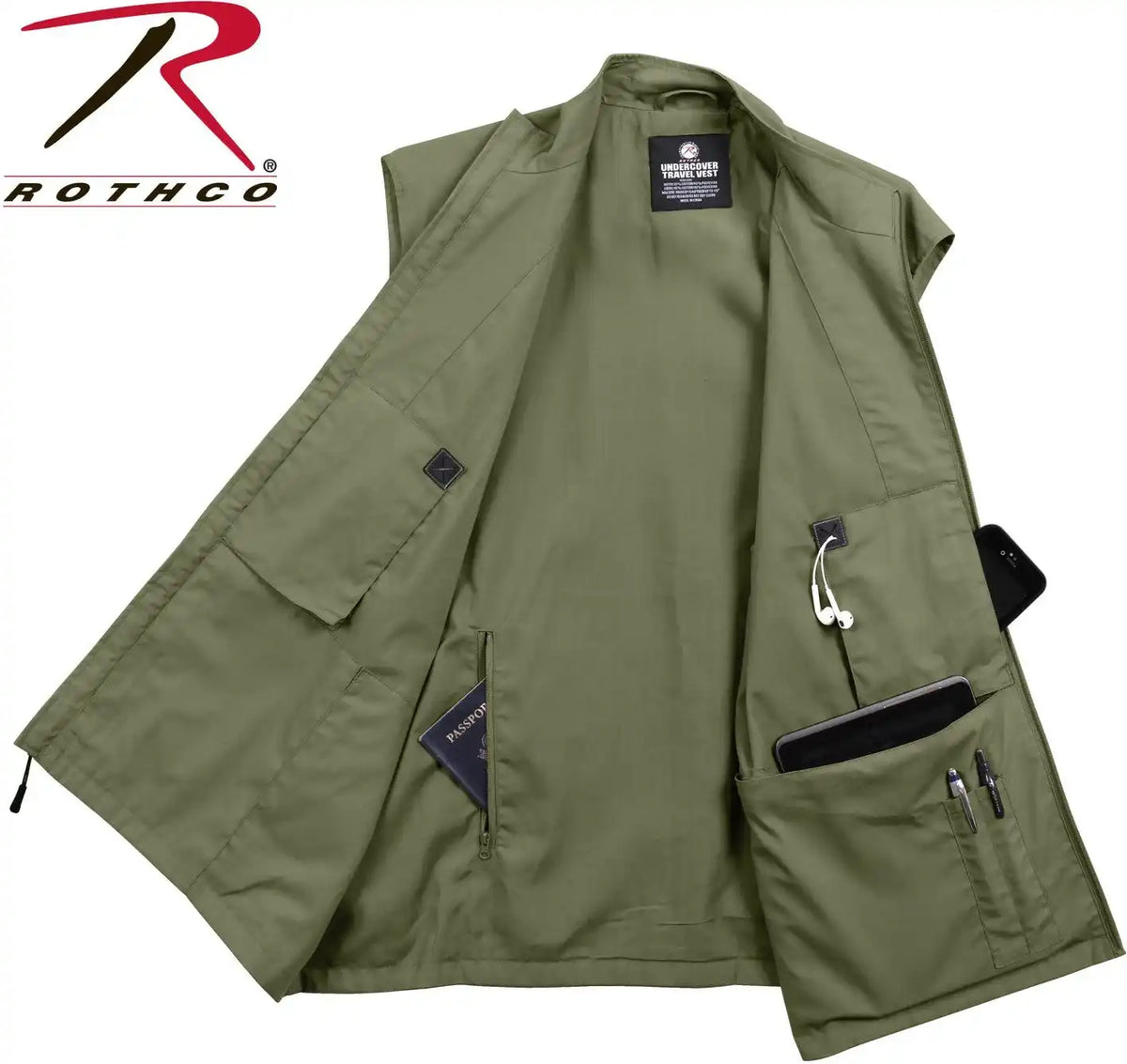 Rothco Undercover Travel Vest