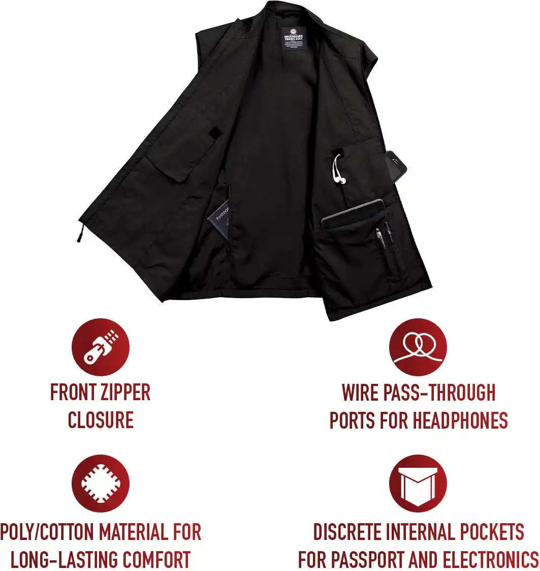 Rothco Undercover Travel Vest