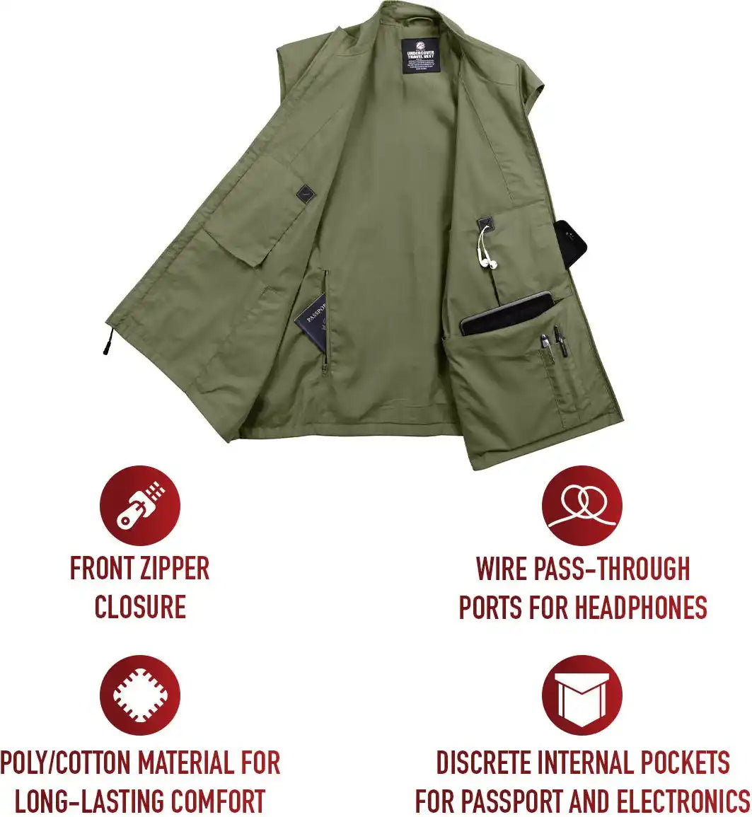 Rothco Undercover Travel Vest