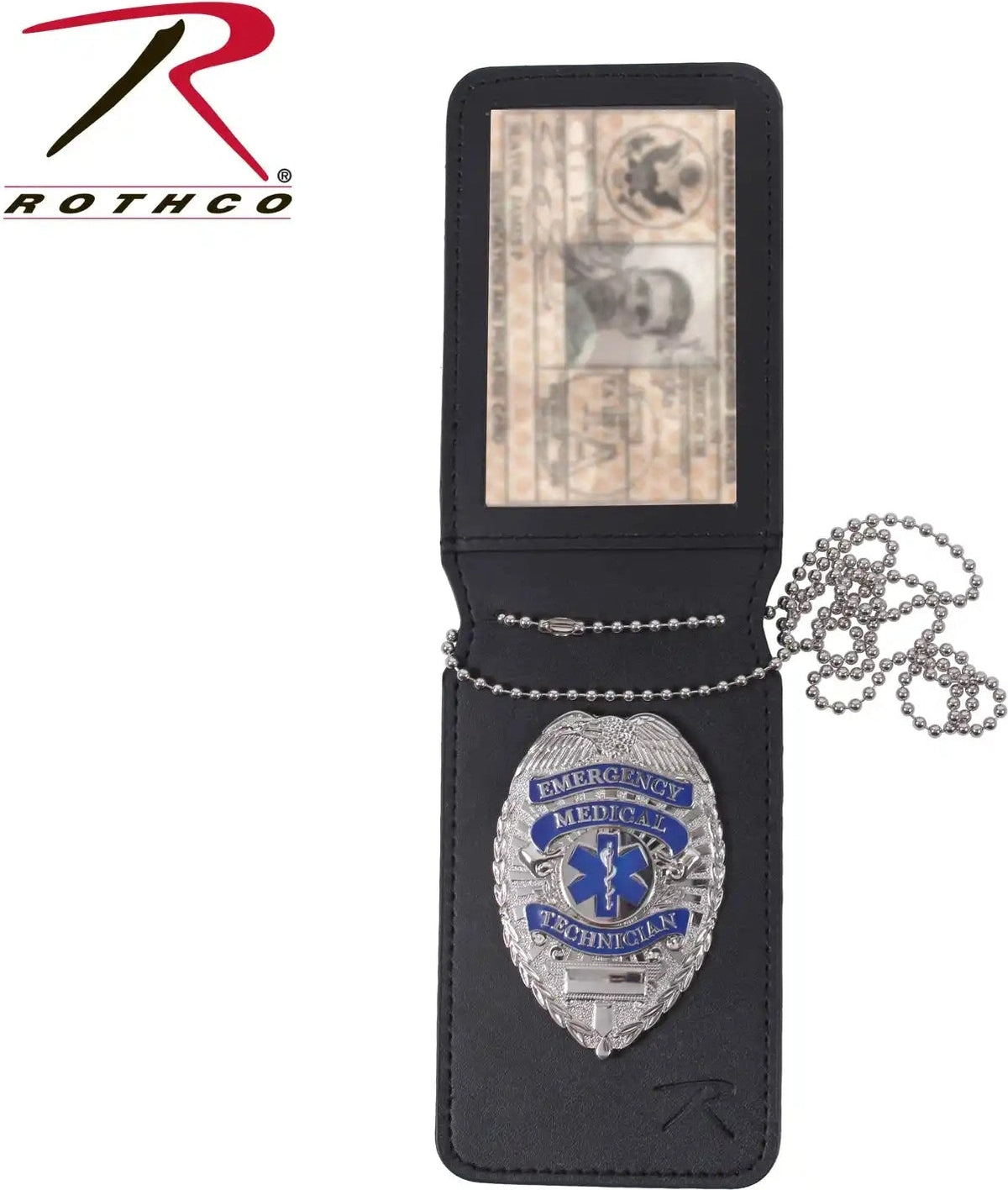 Rothco Universal Leather Badge &amp; Id Holder