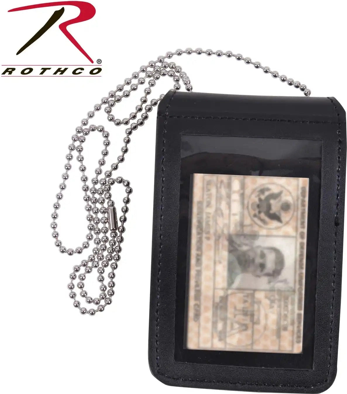 Rothco Universal Leather Badge &amp; Id Holder