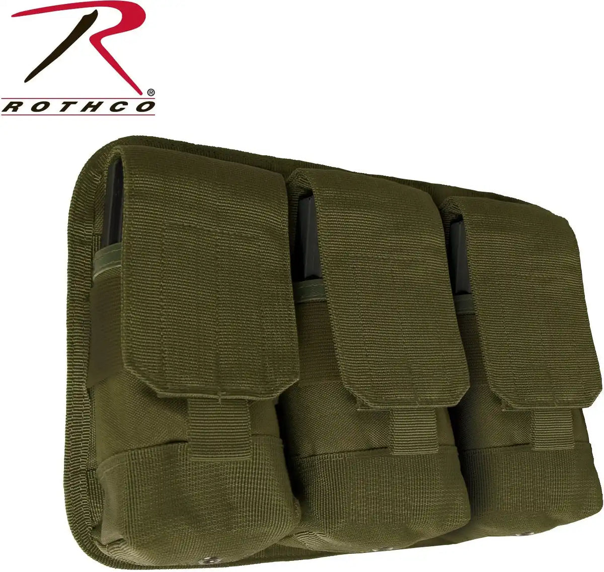 Rothco Universal Triple Mag Rifle Pouch