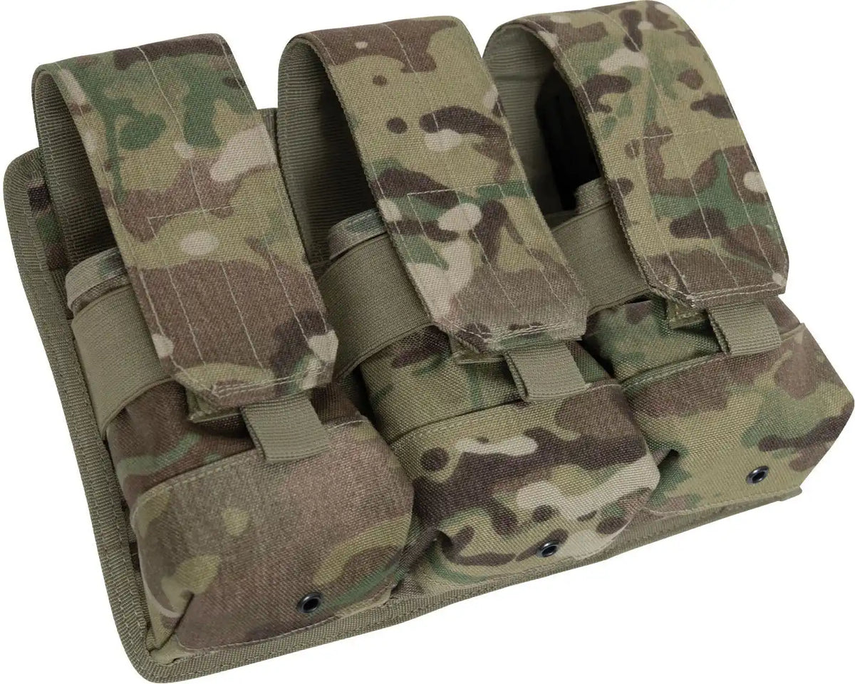 Rothco Universal Triple Mag Rifle Pouch Multicam / one Size
