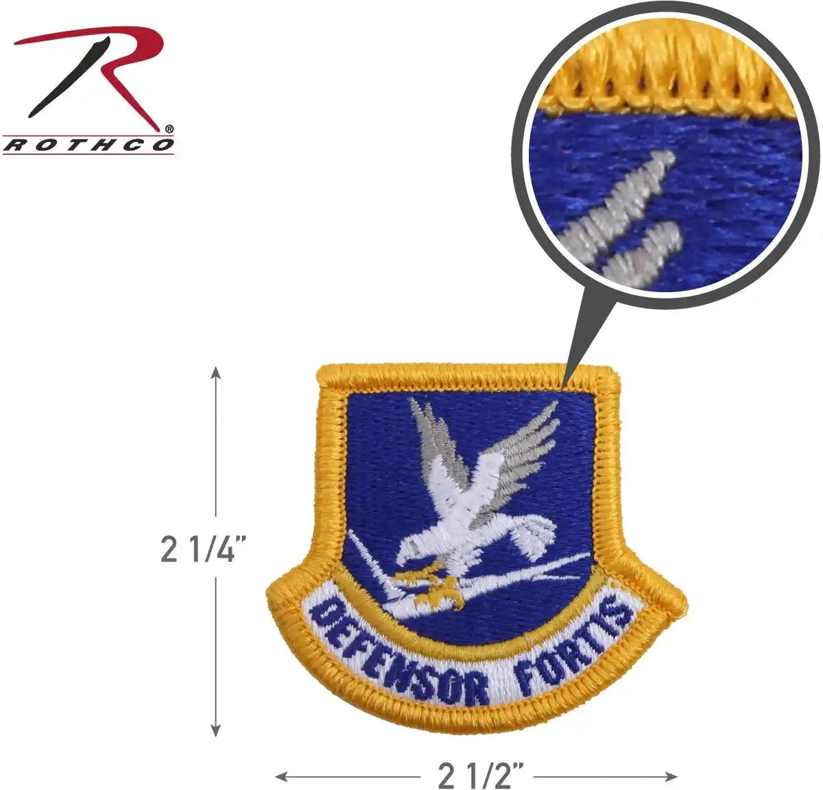 Rothco us Air Force Flash Patch Blue