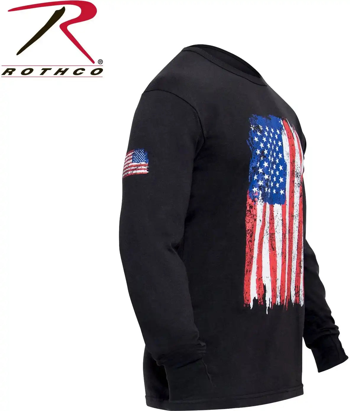 Rothco us Flag Long Sleeve t Shirt